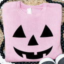 Jack - O - Lantern Face Sweatshirt - Petite & Sassy Designs