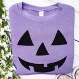 Jack-O-Lantern Face Sweatshirt