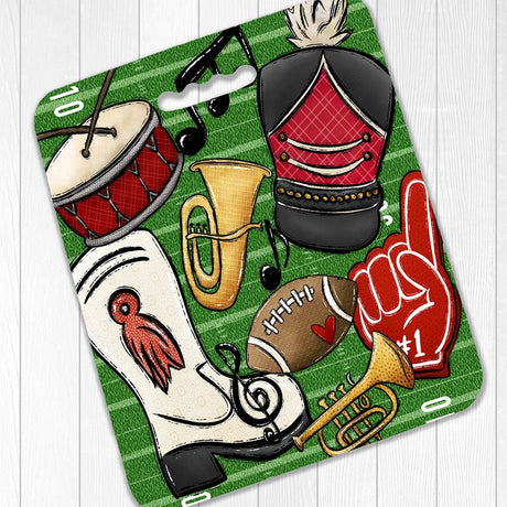 Band Stadium Seat Cushion - Petite & Sassy Designs