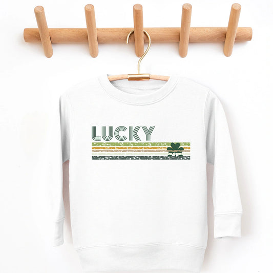 Retro Lucky Stripe Sweatshirt