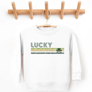 Retro Lucky Stripe Sweatshirt - Petite & Sassy Designs