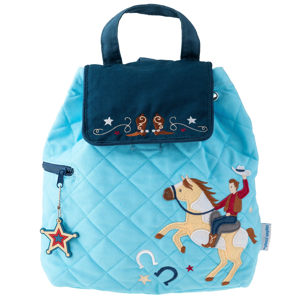 Western Quilted Backpack - Petite & Sassy Designs