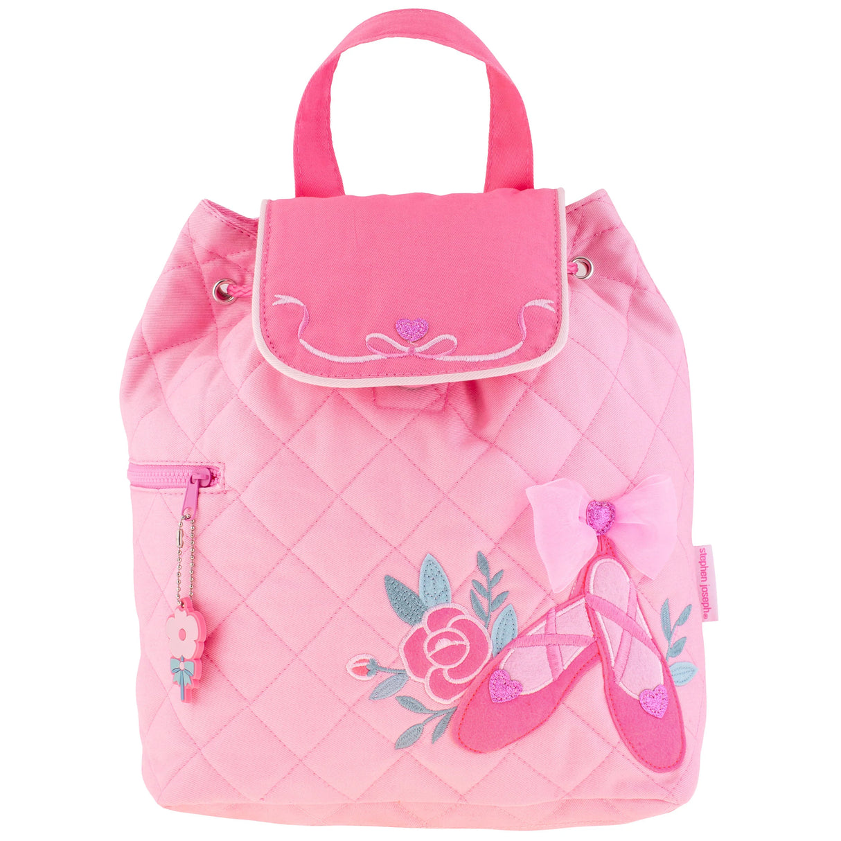 Pink Ballet Quilted Backpack