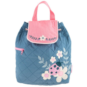 Ladybug Quilted Backpack - Petite & Sassy Designs