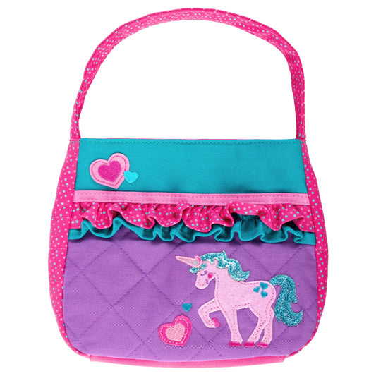 Quilted Unicorn Toddler Purse