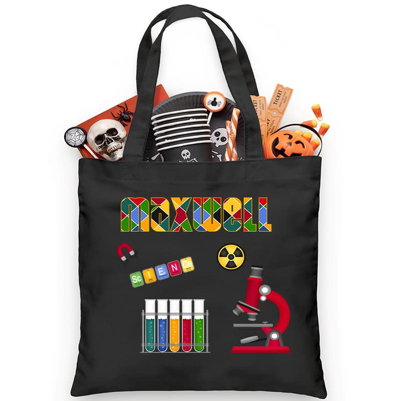 Scientist / Lab Tech Trick or Treat Bag