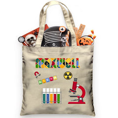 Scientist / Lab Tech Trick or Treat Bag - Petite & Sassy Designs