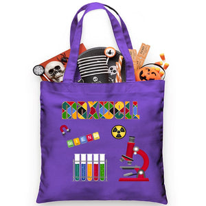 Scientist / Lab Tech Trick or Treat Bag - Petite & Sassy Designs