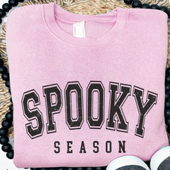Spooky Season Pink Sweatshirt - Petite & Sassy Designs
