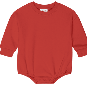 Game Day Red Sweatshirt Bubble - Petite & Sassy Designs