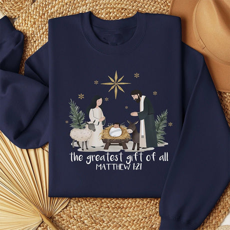 The Greatest Gift of All Sweatshirt - Petite & Sassy Designs
