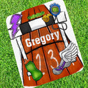 Personalized Track Stadium Cushion - Petite & Sassy Designs