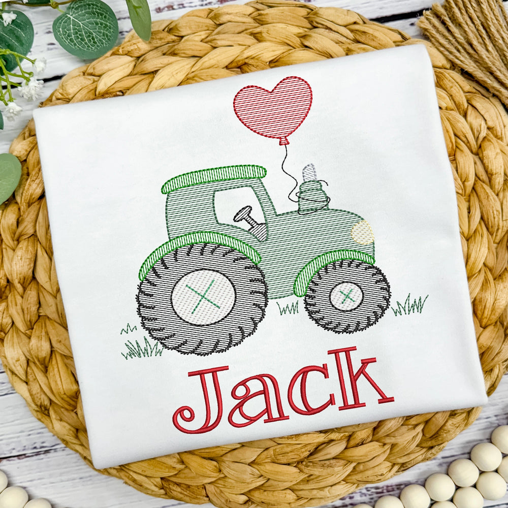 Tractor with Heart