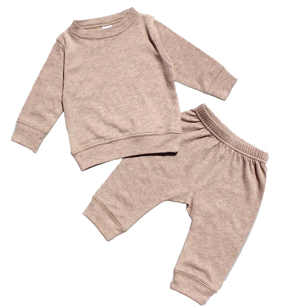 Personalized Baby Jogger Set - Truffle - Petite & Sassy Designs