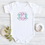 Monogrammed Gerber Onesies® Brand Premium Bodysuit