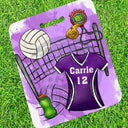 Personalized Volleyball Stadium Cushion - Petite & Sassy Designs