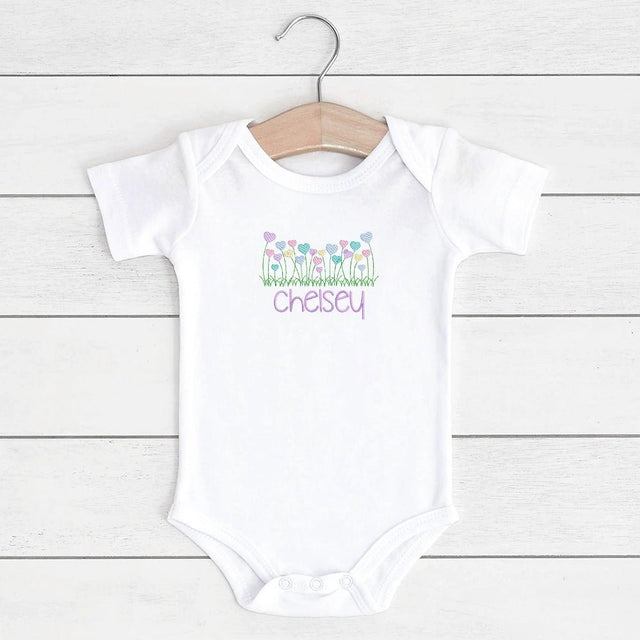 Wild Hearts Baby Bodysuit - Petite & Sassy Designs