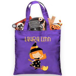 Sweet Witch Trick or Treat Bag - Petite & Sassy Designs
