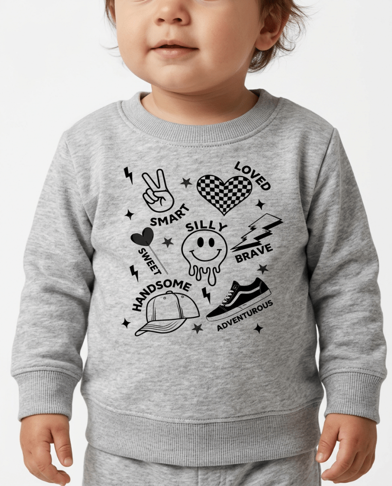 Affirmations Baby Jogger Set - Petite & Sassy Designs