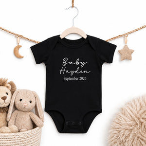 Baby Announcement Gerber Onesies® Brand Premium Bodysuit