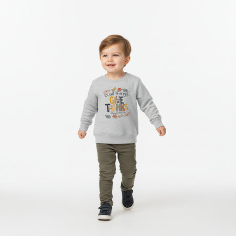 In All Things Give Thanks Sweatshirt - Petite & Sassy Designs
