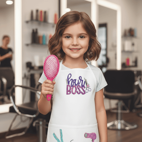 Hair Boss Kids Apron - Petite & Sassy Designs