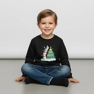 Christmas Snowman Sweatshirt - Petite & Sassy Designs