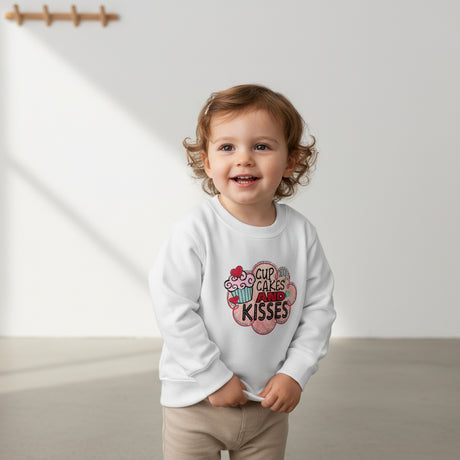 Cupcakes and Kisses Sweatshirt