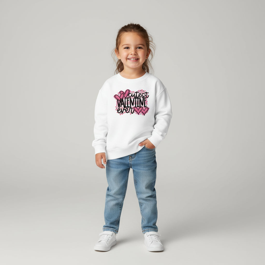 Cutest Valentine Ever Fleece Pullover