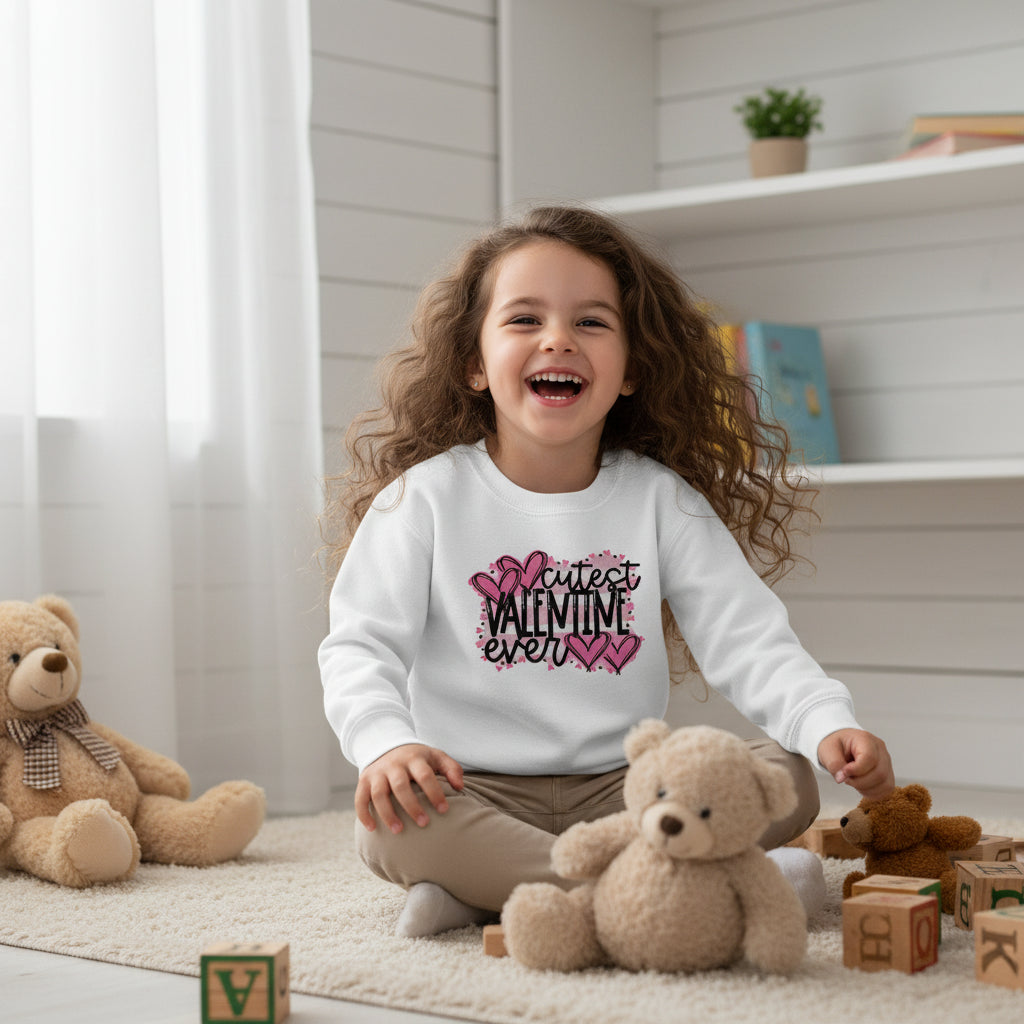 Cutest Valentine Ever Fleece Pullover