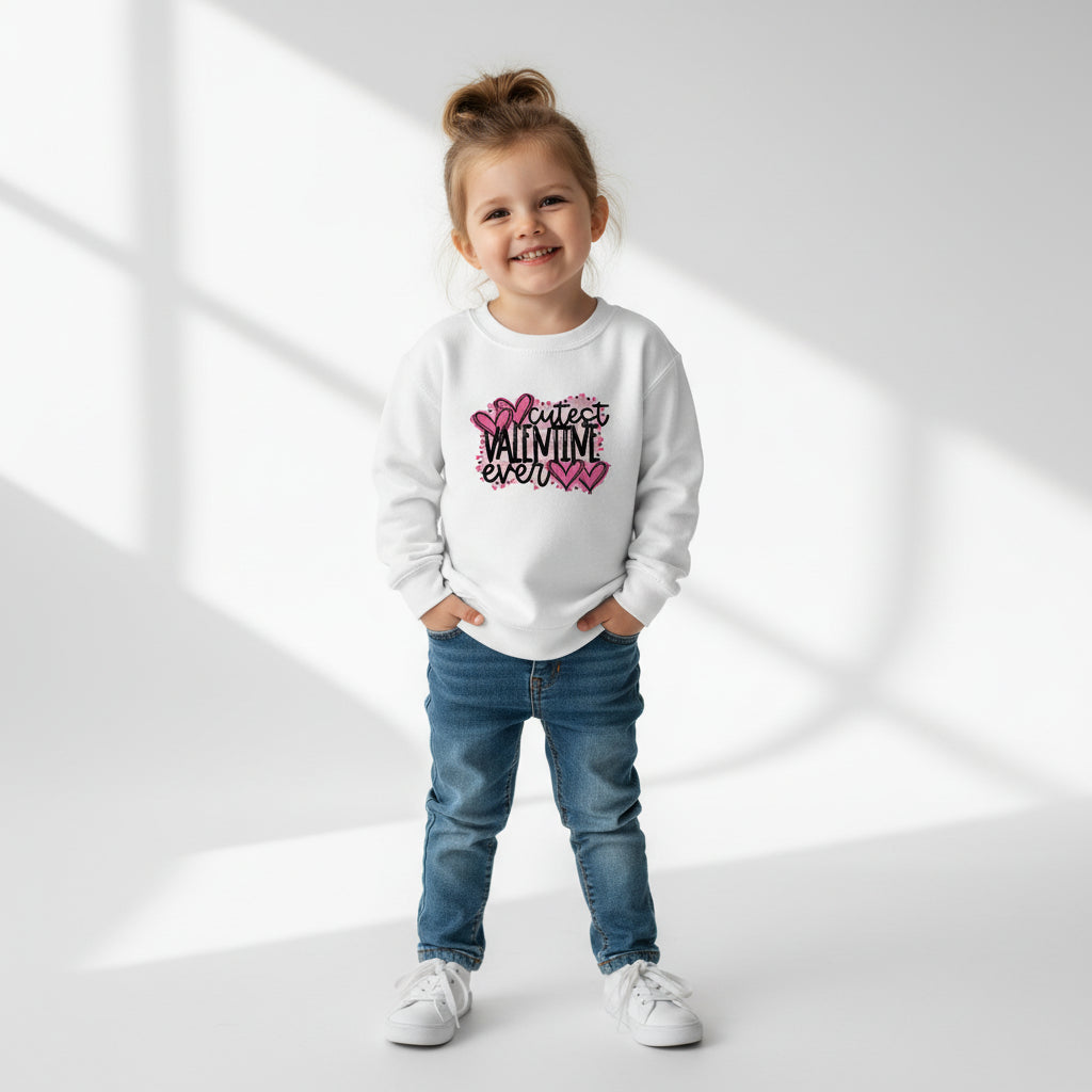 Cutest Valentine Ever Fleece Pullover