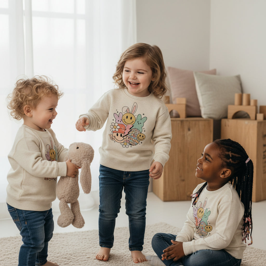 Easter Collage Sweatshirt