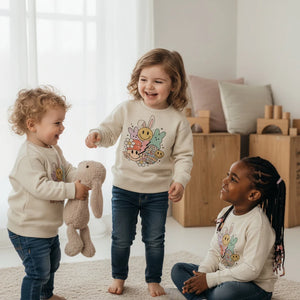 Easter Collage Sweatshirt - Petite & Sassy Designs
