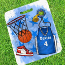 Personalized Basketball Stadium Cushion - Petite & Sassy Designs