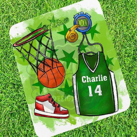 Personalized Basketball Stadium Cushion - Petite & Sassy Designs