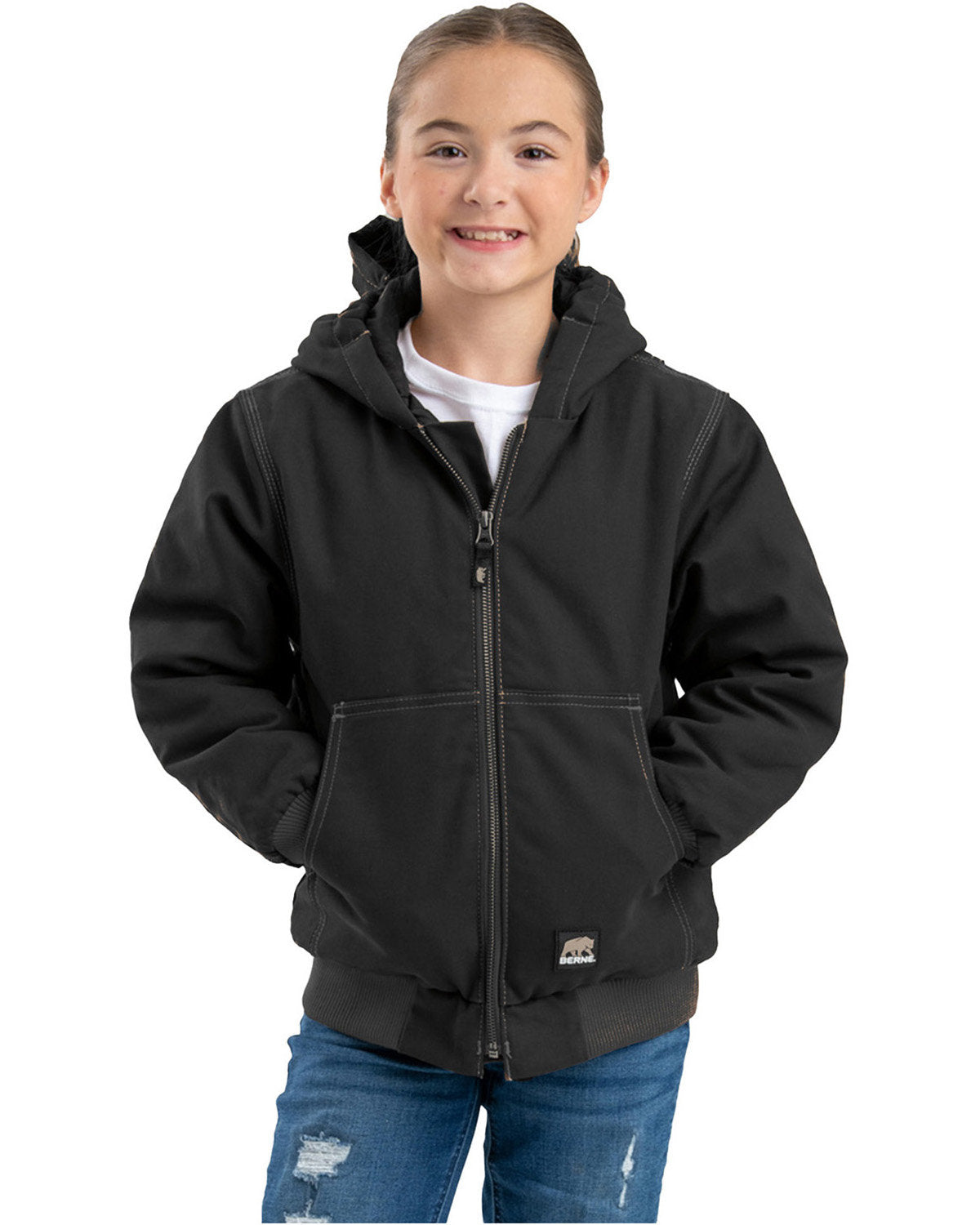 Youth Softstone Duck Hoodie Jacket