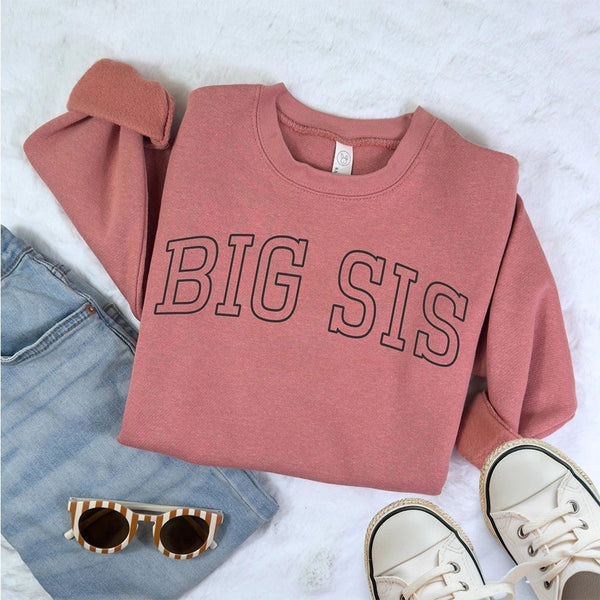 Big Sis Sweatshirt - Petite & Sassy Designs