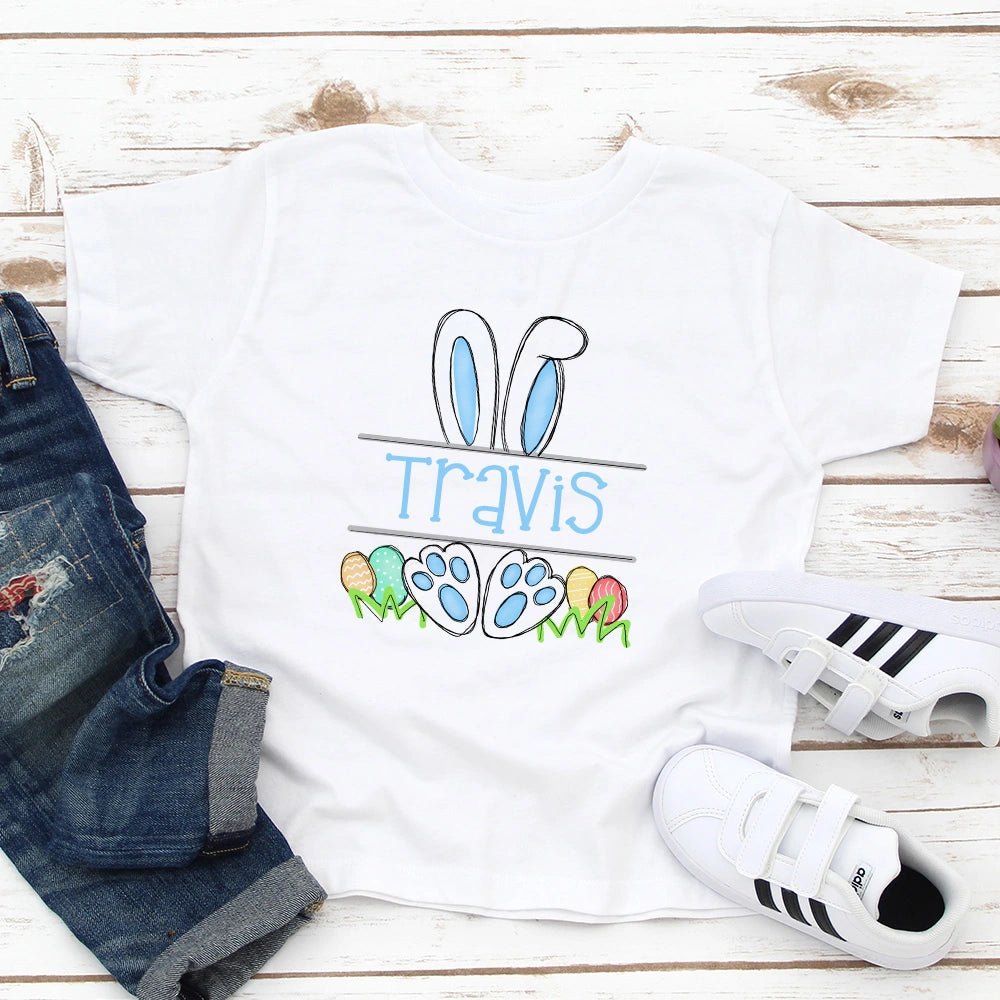 Bunny Personalized Easter Shirt - Petite & Sassy Designs