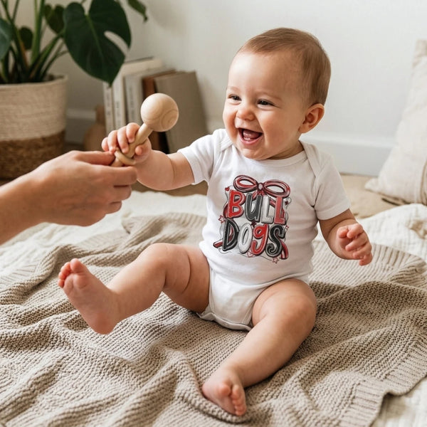 Bulldogs Baby Bodysuit - Petite & Sassy Designs