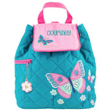 Butterfly Quilted Backpack