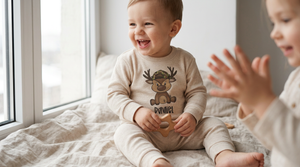 Personalized Camo Deer Baby Jogger Set