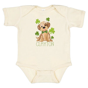 Clover Dog Infant Bodysuit - Petite & Sassy Designs