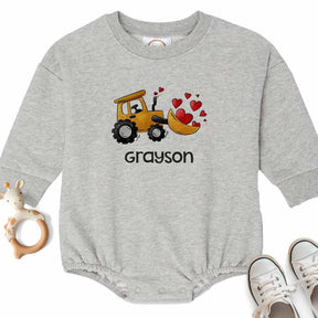 Heart Dozer Sweatshirt Bubble - Petite & Sassy Designs