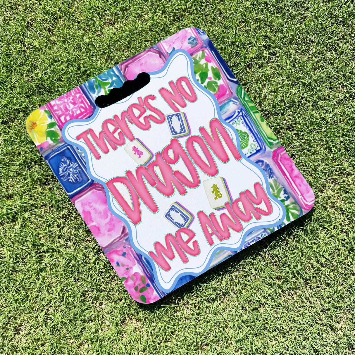 Funny Mahjong Seat Cushion | Comfort for Long Mahjong Marathons