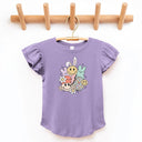 Easter Collage Flutter Sleeve Top - Petite & Sassy Designs
