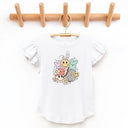 Easter Collage Flutter Sleeve Top - Petite & Sassy Designs