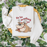 Fa La Freakin' La Christmas Sweatshirt - Petite & Sassy Designs