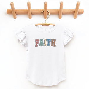 Faith Flutter Sleeve Top - Petite & Sassy Designs