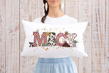 Personalized Farm Theme Pillow Case - Petite & Sassy Designs
