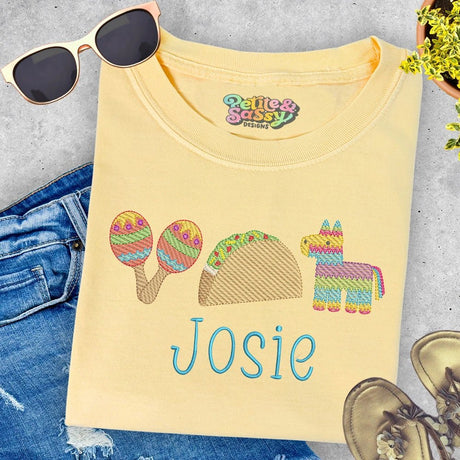 Fiesta Trio T-shirt - Petite & Sassy Designs
